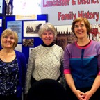 Pauline, Margaret & Christine at Preston Records Office 26 Apl 2015